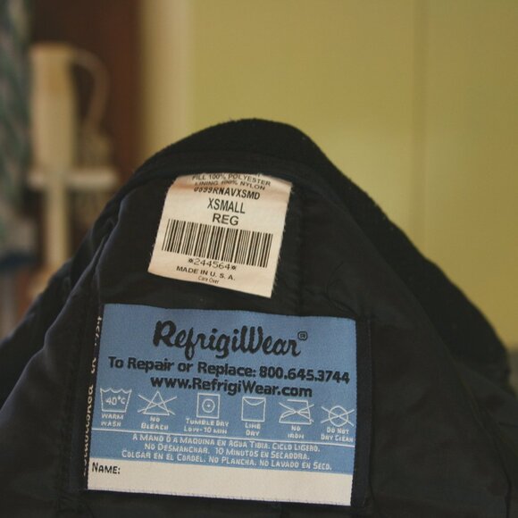 Refrigiwear Uniform Vest US Made - Picture 5 of 6